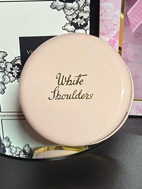 NEW Vintage 1980s White Shoulders Bath Powder 2.6oz Collectable USA Made